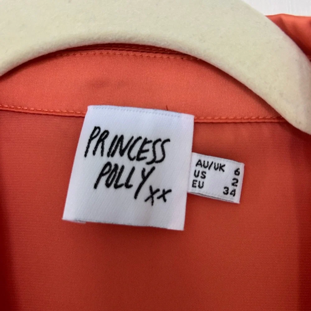 Princess Polly Ryle Top in Orange - Picture 7 of 8